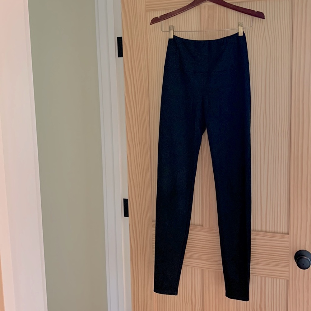 Wilfred Free faux suede leggings size S